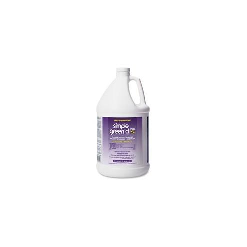 Simple Green D Pro 5 One-Step Disinfectant - Concentrate Liquid - 128 fl oz (4 quart) - 4 / Carton - Clear