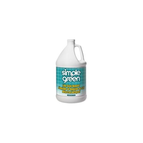 Simple Green Lime Scale Remover - Liquid - 128 fl oz (4 quart) - Wintergreen Scent - 6 / Carton