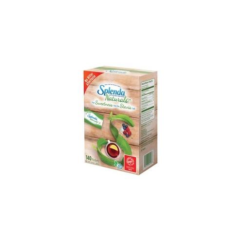 Splenda Naturals Stevia Sweetener - Stevia Flavor - Natural Sweetener - 140/Box - 140 Per Box