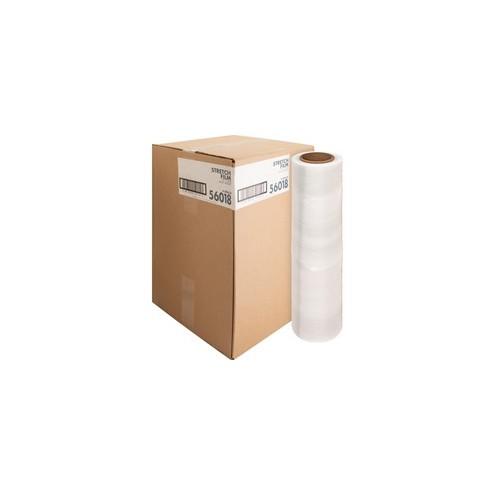 Sparco Stretch Wrap Film - 18" Width x 1500 ft Length - 4 Wrap(s) - Heavyweight - Clear