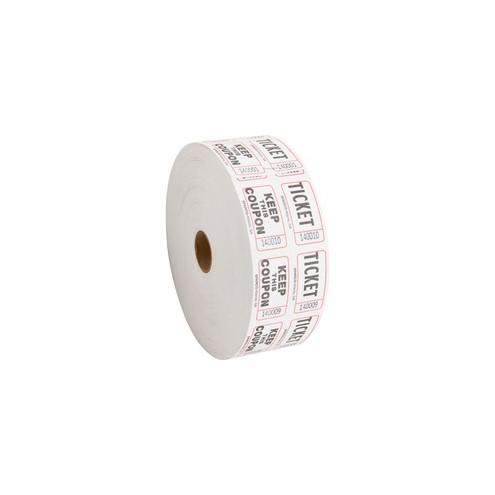 Sparco Roll Tickets - White