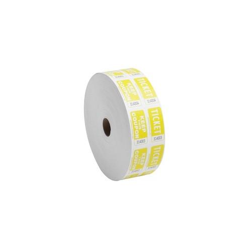 Sparco Roll Tickets - Yellow