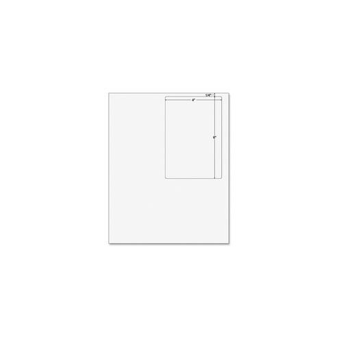 Sparco Laser, Inkjet Print Integrated Label Form - 6" x 4" - 250 / Pack - White