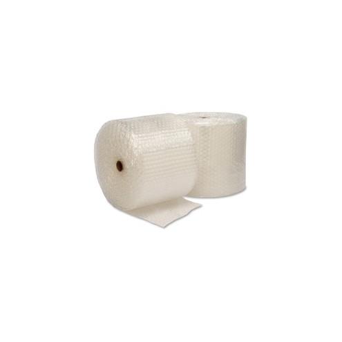 Sparco Bulk Bubble Cushioning Roll in Bag - 24" Width x 125 ft Length - 0.5" Bubble Size - Clear