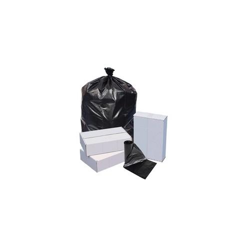 Special Buy Low Density Can Liners - 16 gal - 24" Width x 32" Length x 1 mil (25 Micron) Thickness - Black - Resin - 500/Carton - 25 Per Roll - Waste Disposal