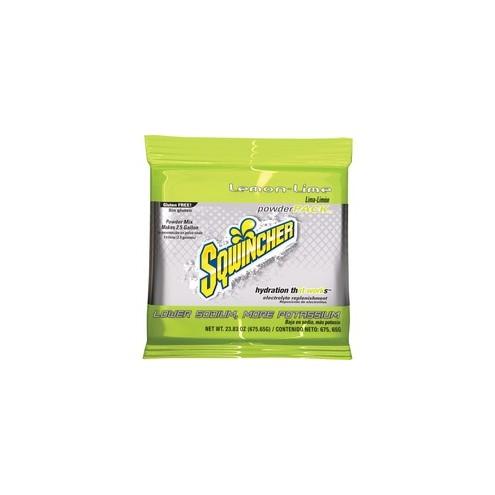 Sqwincher Activity Drink Flavored Powder Mix Packs - Powder - Lemon Lime Flavor - 2.50 gal Maximum Yield - 32 / Carton