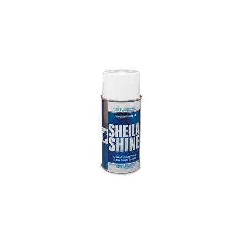 Sheila Shine Stainless Steel Polish - Aerosol - 10 fl oz (0.3 quart) - 12 / Carton - Bamboo