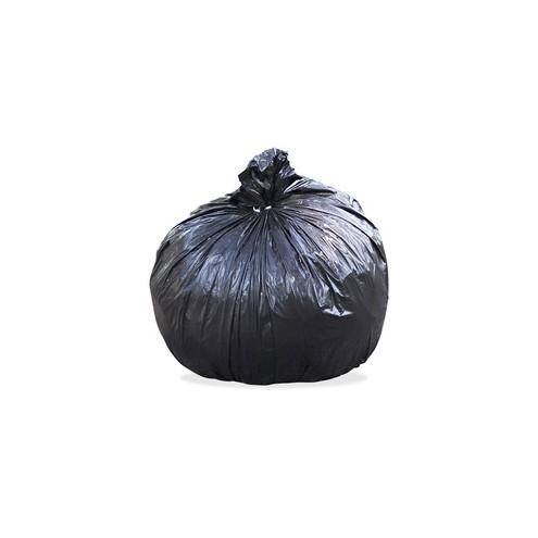 Stout Recycled Content Trash Bags - 10 gal - 24" Width x 24" Length x 1 mil (25 Micron) Thickness - Brown - Resin - 250/Carton