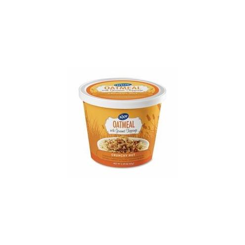 Sugar Foods Oatmeal Crunchy Nut - Resealable Lid - Cup - 2.29 oz - 8 / Display Box