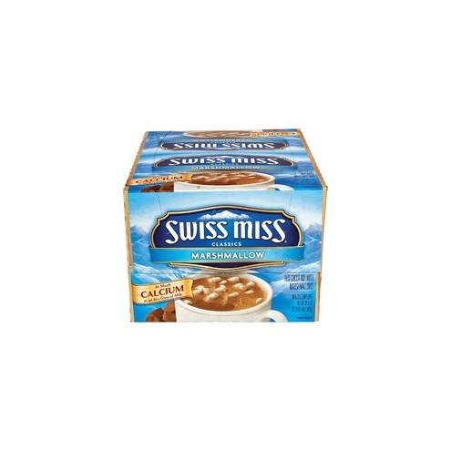 Swiss Miss Milk Chocolate Hot Cocoa Mix - Powder - Marshmallow Flavor - 0.73 oz - 50 / Box