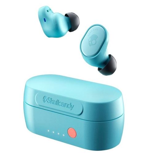 Skullcandy Sesh Evo True Wireless In-Ear Headphones, Bleached Blue, S2TVW-N743
