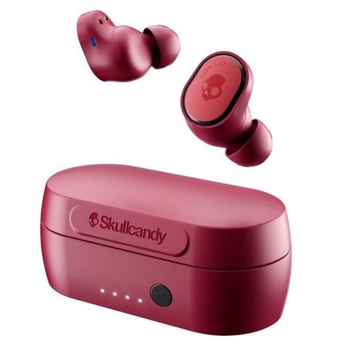 Skullcandy Sesh Evo True Wireless In-Ear Headphones, Deep Red, S2TVW-N741