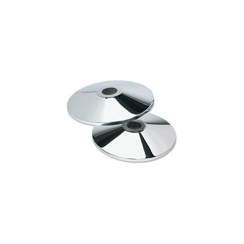 Tatco Adjusta-Tape Stanchion Flat Base - 10 ft Post Tape - Chrome