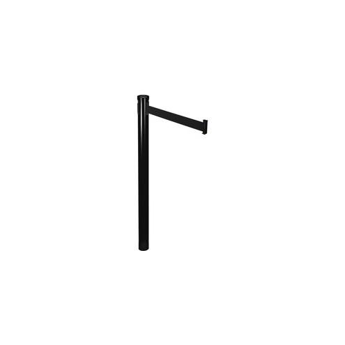 Tatco Adjusta-Tape Stanchion Post - Black 10 ft Post Black Tape - Black