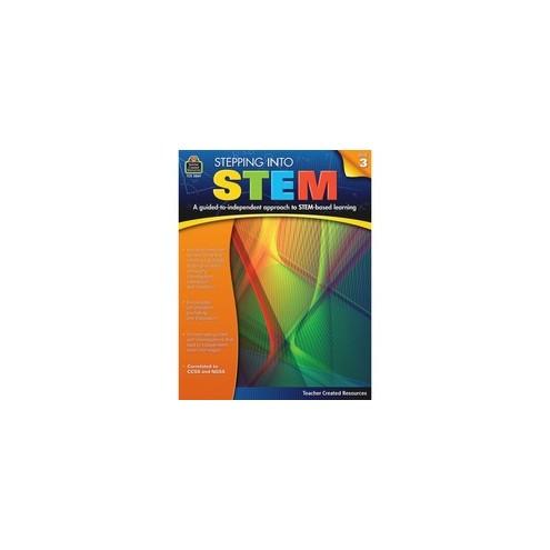 Teacher Created Resources Gr 3 Step Into STEM Workbook Printed Book - Teacher Created Resources Publication - Book - Grade 3