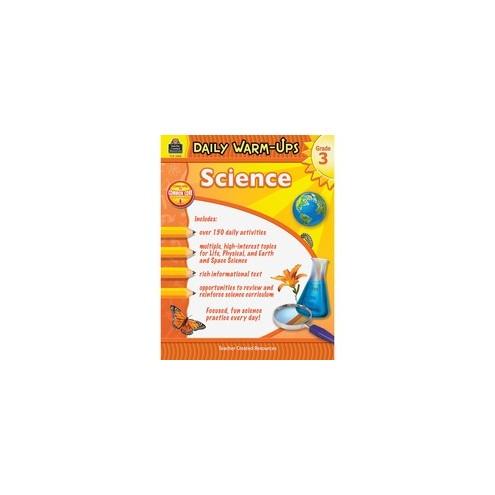 Teacher Created Resources Gr 3 Daily Science Workbook Printed Book - Teacher Created Resources Publication - Book - Grade 3