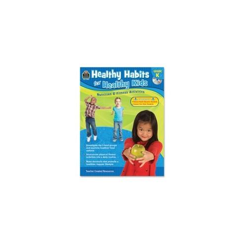 Teacher Created Resources Gr K Healthy Habits Workbook Printed/Electronic Book - Book, CD-ROM - Grade K