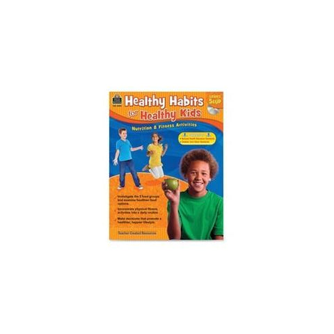 Teacher Created Resources Grade 5up Healthy Habits WorkBook Printed/Electronic Book - Book, CD-ROM - Grade 5+