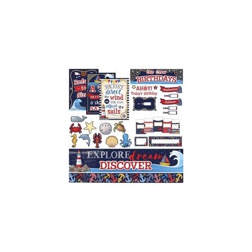 Teacher Created Resources Nautical Board Combo Set - Assorted - 1 Set