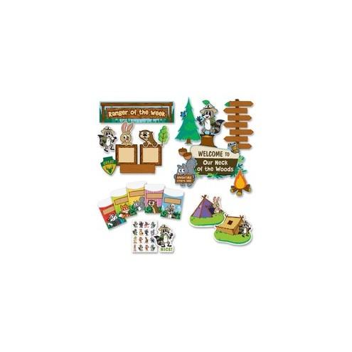 Teacher Created Resources Ranger Rick Bulletin Board Set - Acid-free - 2" Height x 18" Width x 30.25" Length - Multicolor - 1 Set