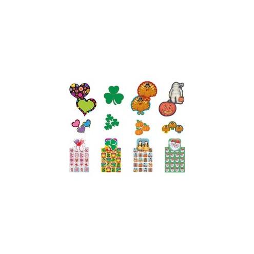 Teacher Created Resources Holidays Bulletin Board Set - Holiday Theme/Subject - Sturdy, Durable, Damage Resistant, Acid-free - 0.10" Height x 6" Width x 6" Length - Multicolor - 1 Set