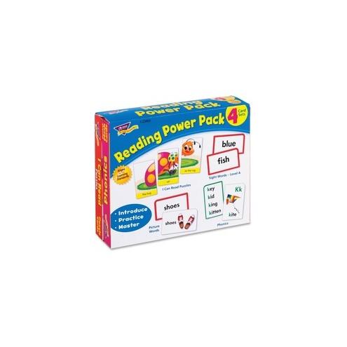 Trend Level A Reading Power Pack - Theme/Subject: Learning - Skill Learning: Mathematics, Word Picture, Sight Words, Alphabet Puzzle, Reading, Phonic - 56 Pieces - 3+