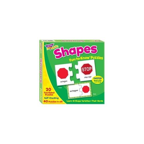 Trend Shapes Puzzle Set - 3+40 Piece