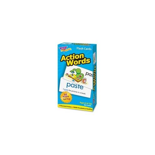 Trend Action Words Skill Drill Flash Cards - Educational