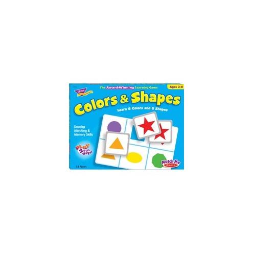 Trend Colors/Shapes Match Me Learning Game - Educational - 1 to 8 Players