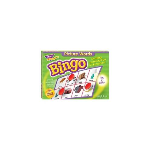 Trend Picture Words Bingo Game - Educational - 3 to 36 Players