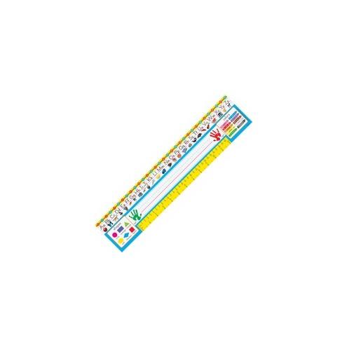 Trend PreK-1 Desk Toppers Reference Name Plates - 3.75" Height x 18" Width x 16" Length - 36 / Pack