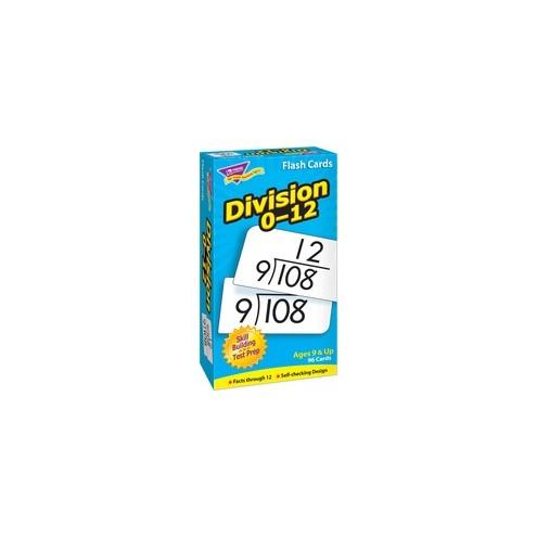 Trend Division 0-12 Flash Cards - Educational