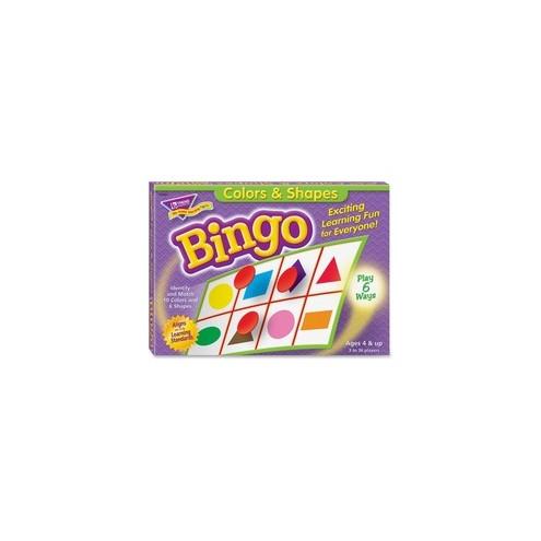 Trend Colors and Shapes Learner's Bingo Game - Theme/Subject: Learning - Skill Learning: Color Matching, Shape - 4-7 Year