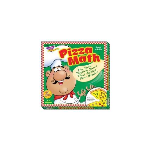 Trend Pizza Math Learning Game - Theme/Subject: Learning - Skill Learning: Mathematics - 4 Year - 48 Pieces - Multi