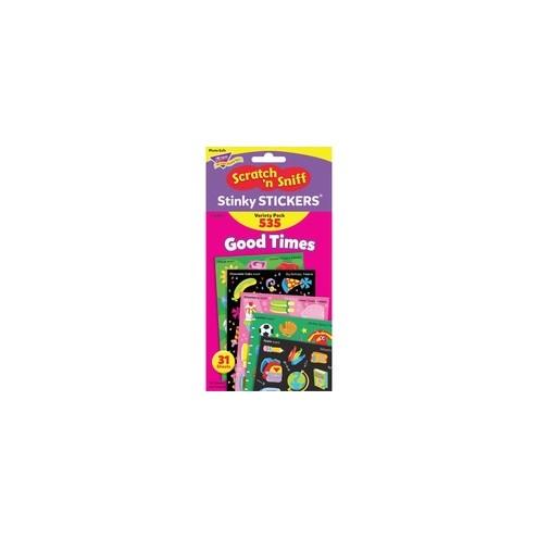 Trend Good Times Fragrant Stickers Variety Pack - Acid-free, Non-toxic - 535 / Pack