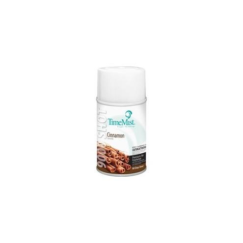 TimeMist Metered 90-Day Cinnamon Scent Refill - 7.5 fl oz (0.2 quart) - Cinnamon - 90 Day - 4 / Carton