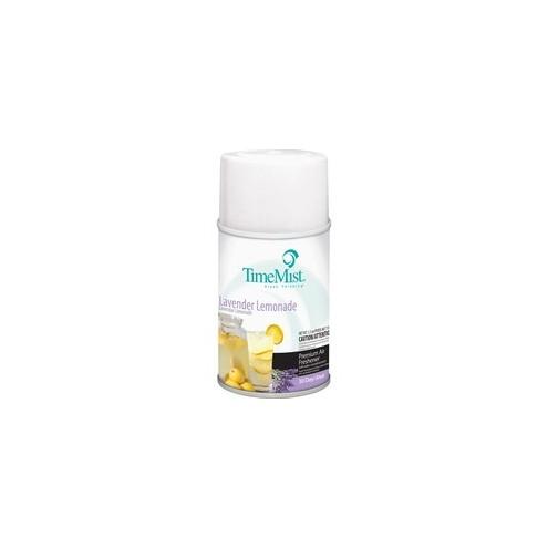 TimeMist Metered 30-Day Lavender Lemonade Scent Refill - Oil - 5.3 fl oz (0.2 quart) - Lavender Lemonade - 30 Day - 12 / Carton