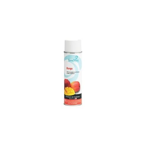 TimeMist Premium Mango Air Freshener Spray - Spray - 10 oz - Mango - 12 / Carton