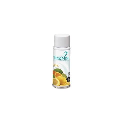 TimeMist Air Freshener Refill - Aerosol - 2 fl oz (0.1 quart) - Citrus - 45 Day - 12 / Carton