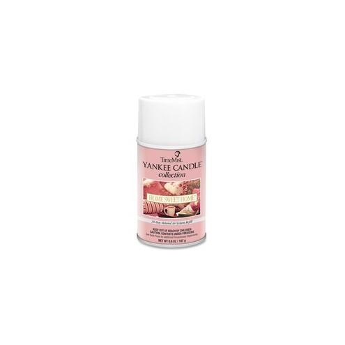 TimeMist Yankee Candle Collection Air Freshener Refill - Aerosol - 6000 ft³ - 6.60 oz - Home Sweet Home - 30 Day - 12 / Carton