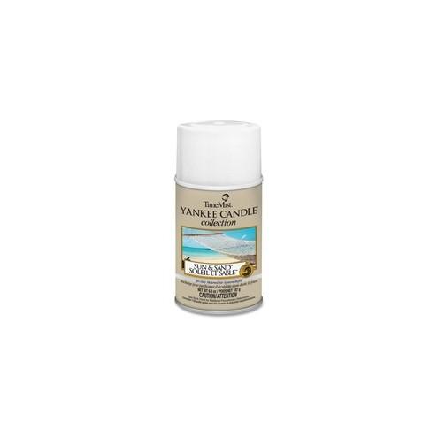 TimeMist Yankee Candle Air Freshener Refill - Aerosol - 6000 ft³ - 6.60 oz - Sun & Sand - 30 Day - 1 / Each