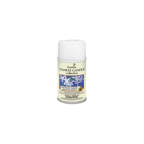 TimeMist Yankee Candle Collection Air Freshener Refill - Aerosol - 6000 ft³ - 6.60 oz - Midnight Jasmine - 30 Day - 12 / Carton