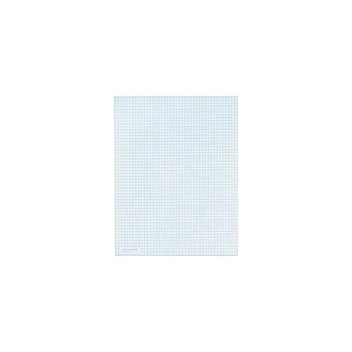 TOPS 5 Square/Inch Quadrille Pads - Letter - 50 Sheets - Both Side Ruling Surface - 20 lb Basis Weight - 8 1/2" x 11" - White Paper