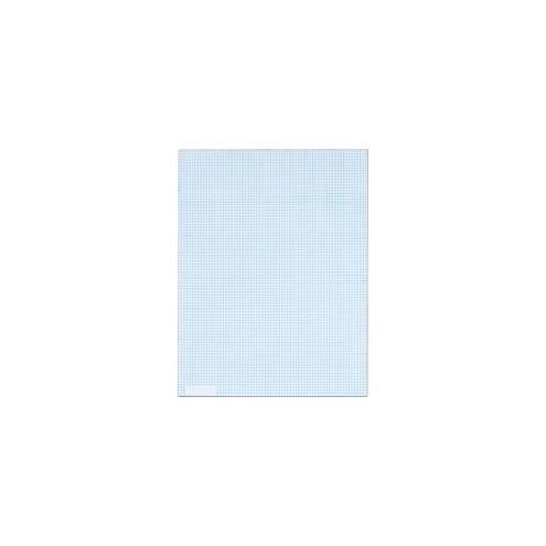 TOPS 8 x 8 Ruled Quadrille Pads - Letter - 50 Sheets - Both Side Ruling Surface - 20 lb Basis Weight - 8 1/2" x 11" - White Paper - 50 / Pad