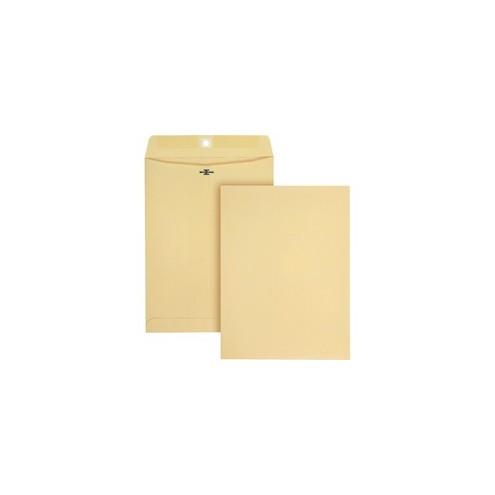 TOPS 12"L Heavy-duty Envelopes - #90 - 28 lb - Clasp/Gummed Flap - 100 / Box - Manila