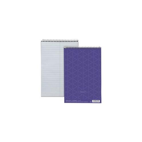 TOPS Prism Steno Books - 80 Sheets - Wire Bound - Gregg Ruled - 6" x 9" - Orchid Paper - Perforated, Stiff-back, WireLock - 4 / Pack