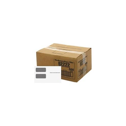 TOPS Double Window 1099 Envelopes - Double Window - #24 - 9" Width x 5 5/8" Length - 24 lb - 500 / Carton - White