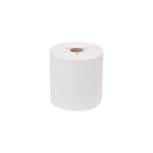 TORK Advanced Hand Towel Roll - 1 Ply - 8" x 1000 ft - 7.80" Roll Diameter - White - Paper - Absorbent, Strong, Soft - For Hand - 6