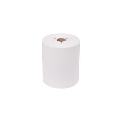 TORK Advanced Hand Towel Roll - 1 Ply - 8" x 450 ft - 5.90" Roll Diameter - White - Paper - Absorbent, Soft - For Hand - 12