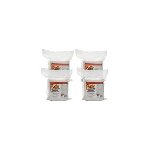 2XL Advantage Sanitizing Wipes - 6" Width x 8" Length - 900 / Roll - 4 / Carton - White